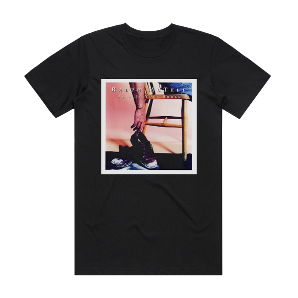 Ralph McTell Sand In Your Shoes Album Cover T-Shirt Black