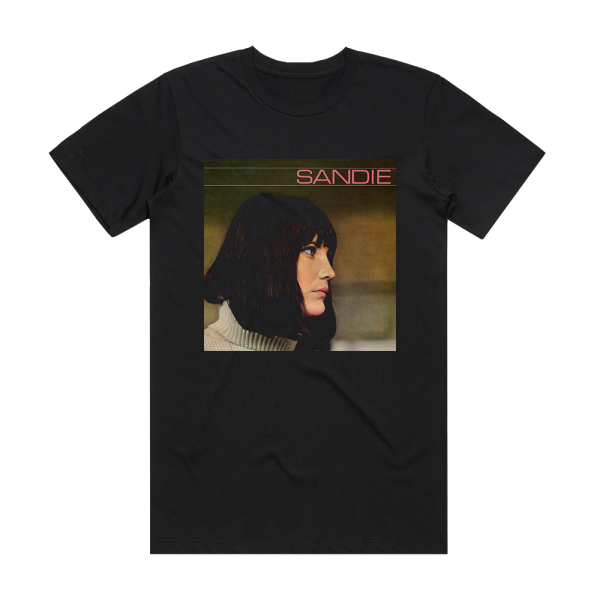Sandie Shaw Sandie Album Cover T-Shirt Black