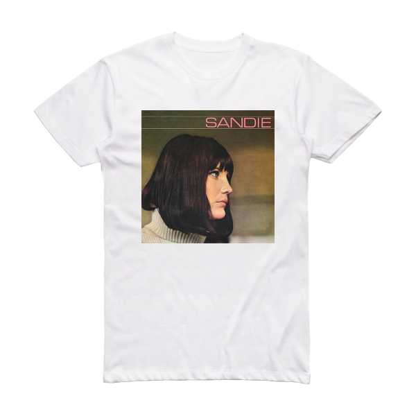 Sandie Shaw Sandie Album Cover T-Shirt White