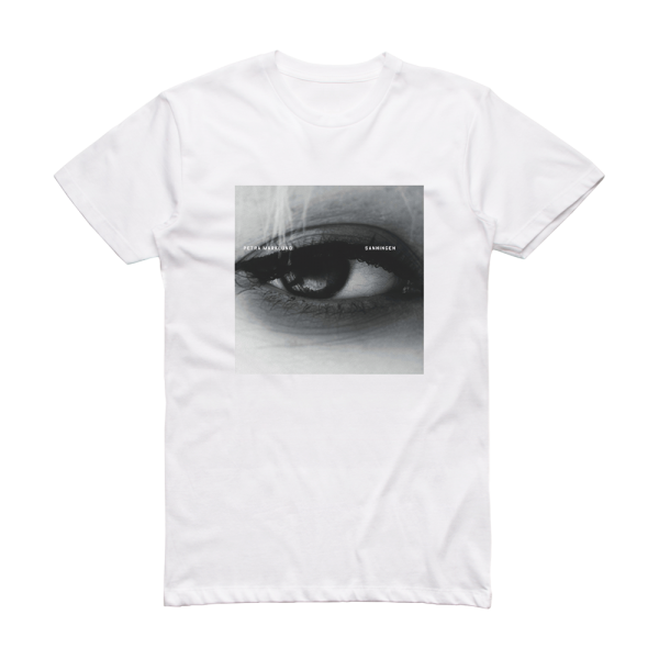 Petra Marklund Sanningen Album Cover T-Shirt White