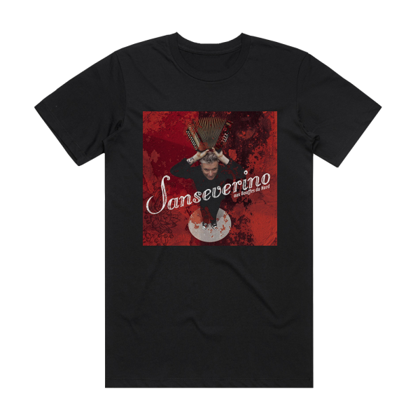 Sanseverino Sanseverino Aux Bouffes Du Nord Album Cover T-Shirt Black
