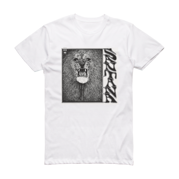 Santana Santana Album Cover T-Shirt White