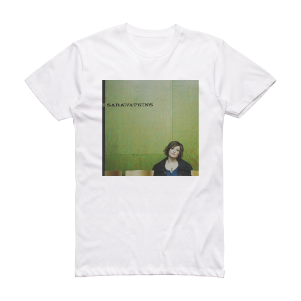 Sara Watkins Sara Watkins Album Cover T-Shirt White