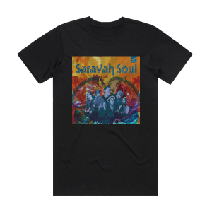 Saravah Soul Saravah Soul Album Cover T-Shirt Black