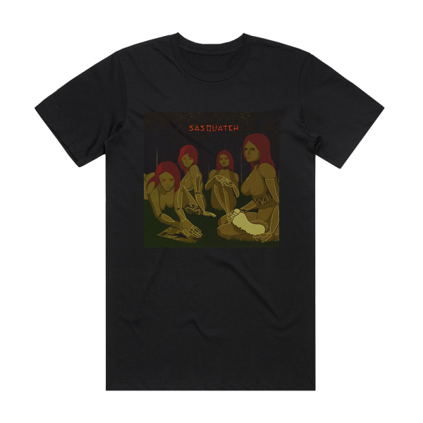 Sasquatch Sasquatch Album Cover T-Shirt Black