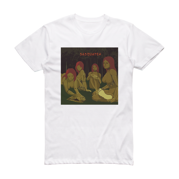 Sasquatch Sasquatch Album Cover T-Shirt White