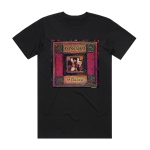 The Abyssinians Satta Dub Album Cover T-Shirt Black