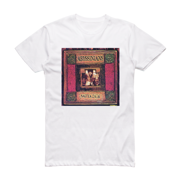 The Abyssinians Satta Dub Album Cover T-Shirt White