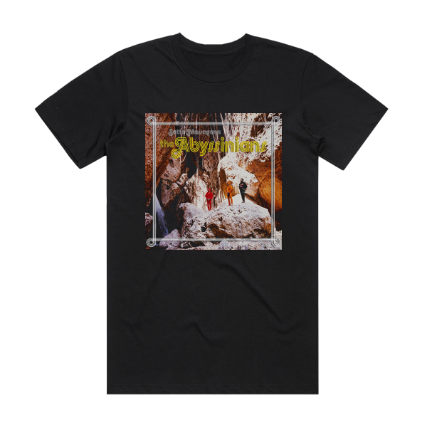 The Abyssinians Satta Massagana Album Cover T-Shirt Black