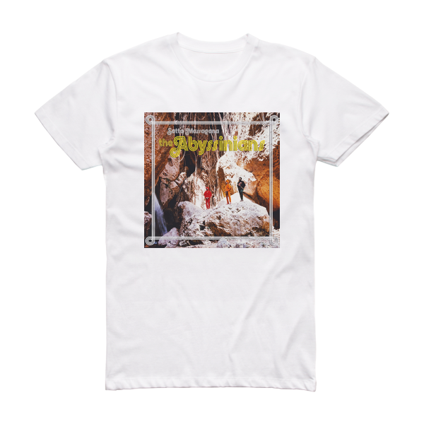 The Abyssinians Satta Massagana Album Cover T-Shirt White