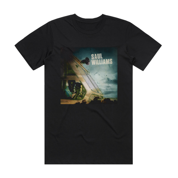 Saul Williams Saul Williams Album Cover T-Shirt Black
