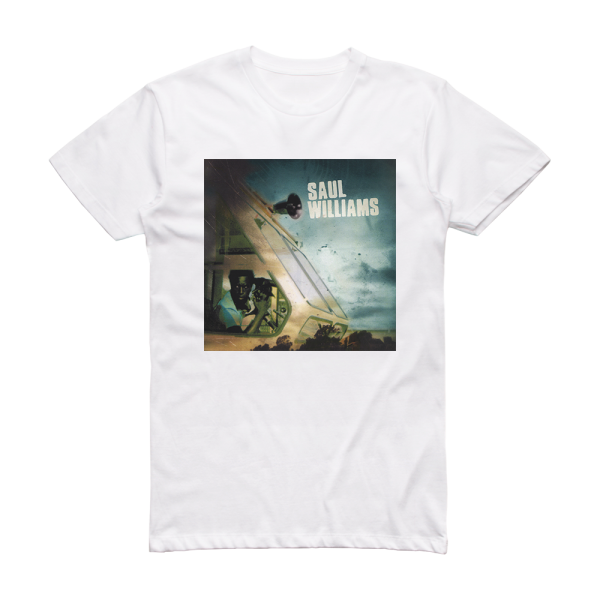 Saul Williams Saul Williams Album Cover T-Shirt White