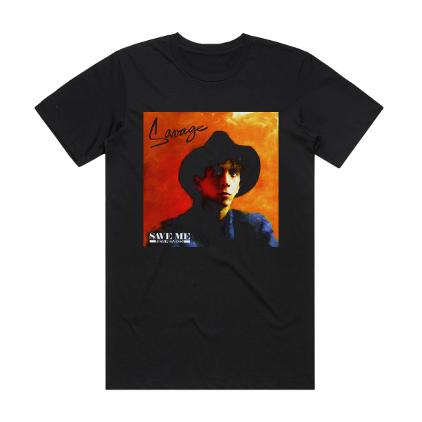 Savage Save Me New Remixes Album Cover T-Shirt Black