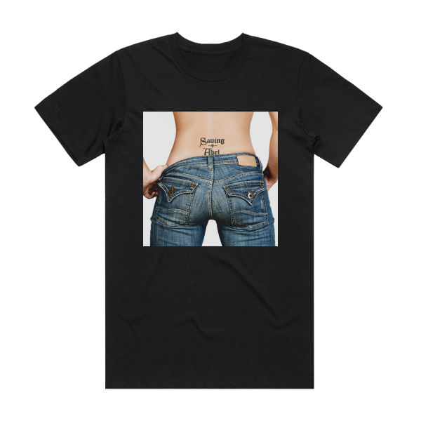 Saving Abel Saving Abel Album Cover T-Shirt Black