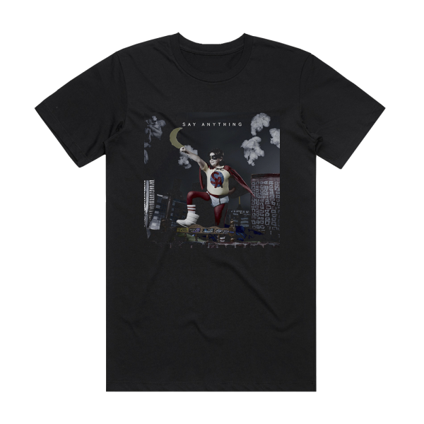 Say Anything Say Anything Album Cover T-Shirt Black