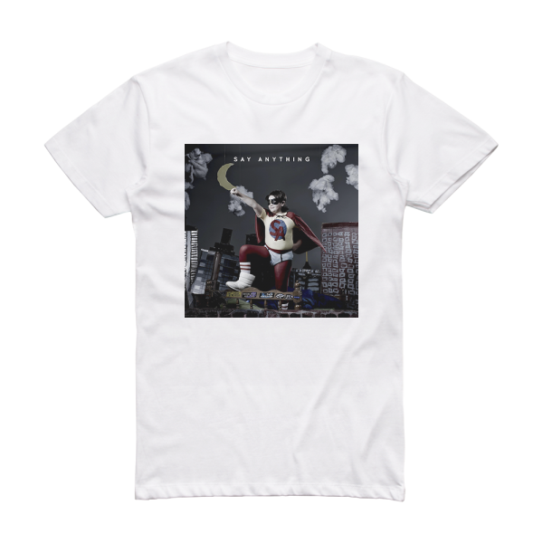 Say Anything Say Anything Album Cover T-Shirt White