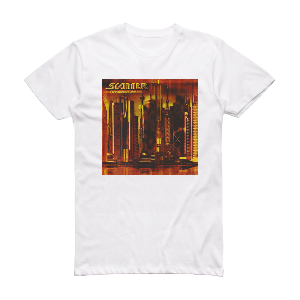 Scanner Scantropolis Album Cover T-Shirt White