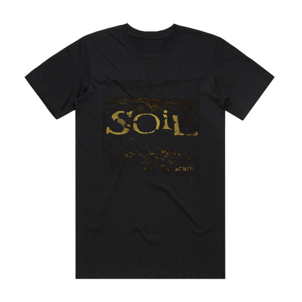 SOiL Scars Album Cover T-Shirt Black