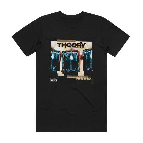 Theory of a Deadman Scars Souvenirs Album Cover T-Shirt Black