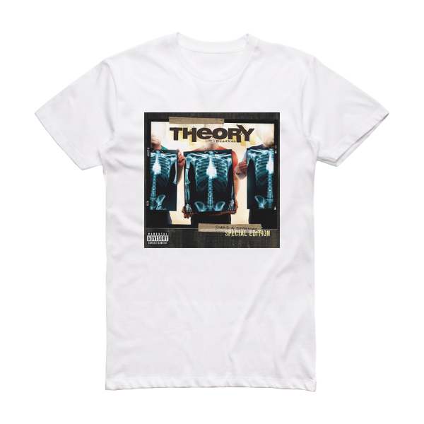 Theory of a Deadman Scars Souvenirs Album Cover T-Shirt White