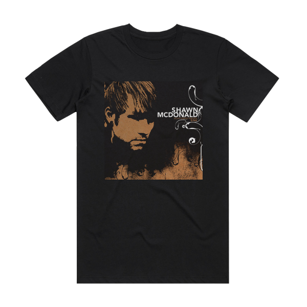 Shawn McDonald Scattered Pieces Live Album Cover T-Shirt Black