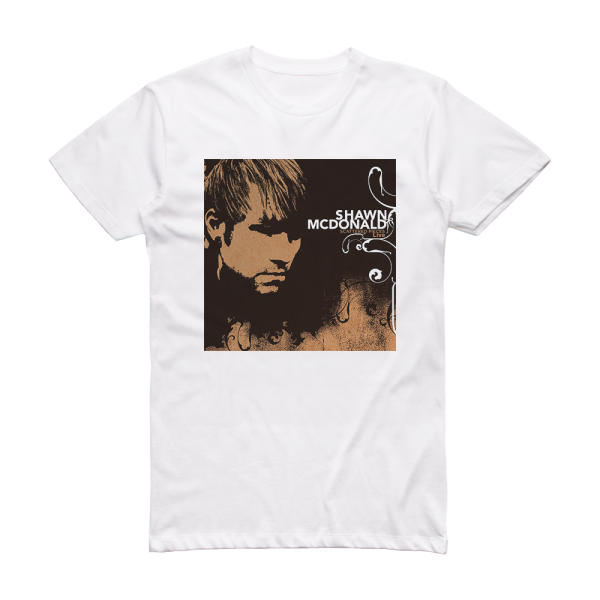 Shawn McDonald Scattered Pieces Live Album Cover T-Shirt White