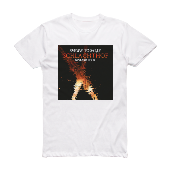 Subway to Sally Schlachthof Album Cover T-Shirt White