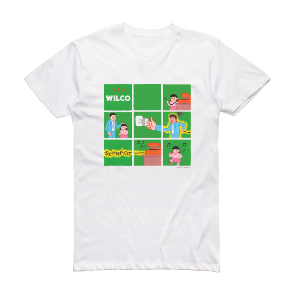 Wilco Schmilco Album Cover T-Shirt White