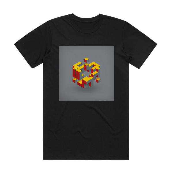 Plaid Scintilli Album Cover T-Shirt Black