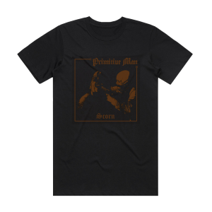 Primitive Man Scorn Album Cover T-Shirt Black