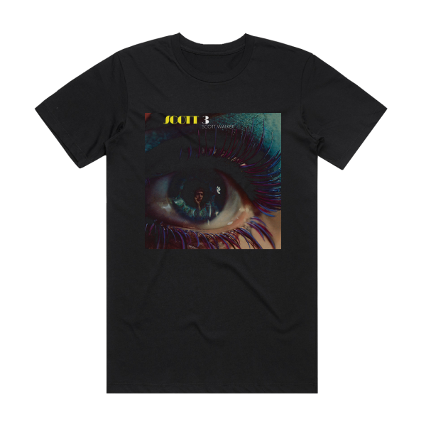 Scott Walker Scott 3 Album Cover T-Shirt Black