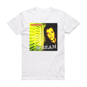 Sarah Bettens Scream Album Cover T-Shirt White
