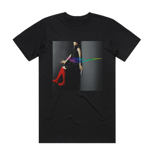 school food punishment Sea Through Communication Album Cover T-Shirt Black