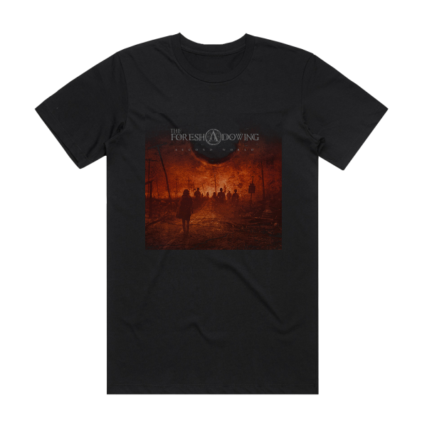 The Foreshadowing Second World Album Cover T-Shirt Black