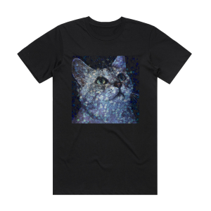 PLASTICZOOMS Secret Postcard Album Cover T-Shirt Black