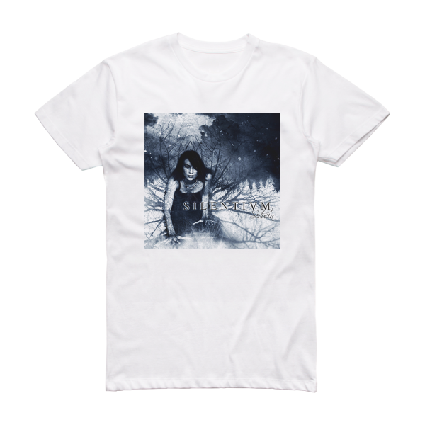 Silentium Seducia Album Cover T-Shirt White