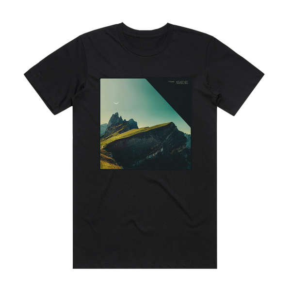 Tycho See Album Cover T-Shirt Black