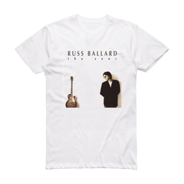 Russ Ballard Seer Album Cover T-Shirt White