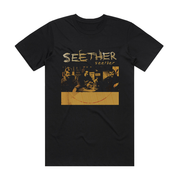 Seether Seether Album Cover T-Shirt Black