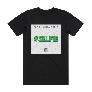 The Chainsmokers Selfie Album Cover T-Shirt Black