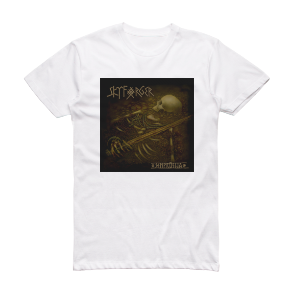 Skyforger Senprsija Album Cover T-Shirt White