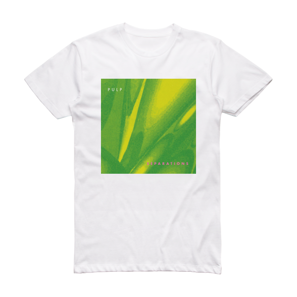 Pulp Separations Album Cover T-Shirt White