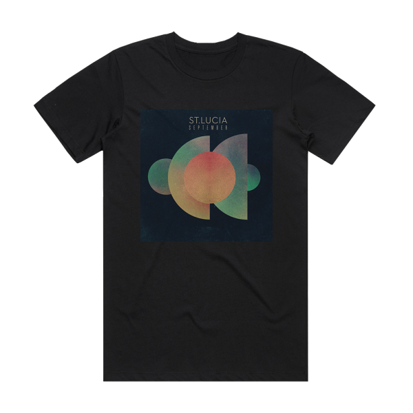 September September Album Cover T-Shirt Black