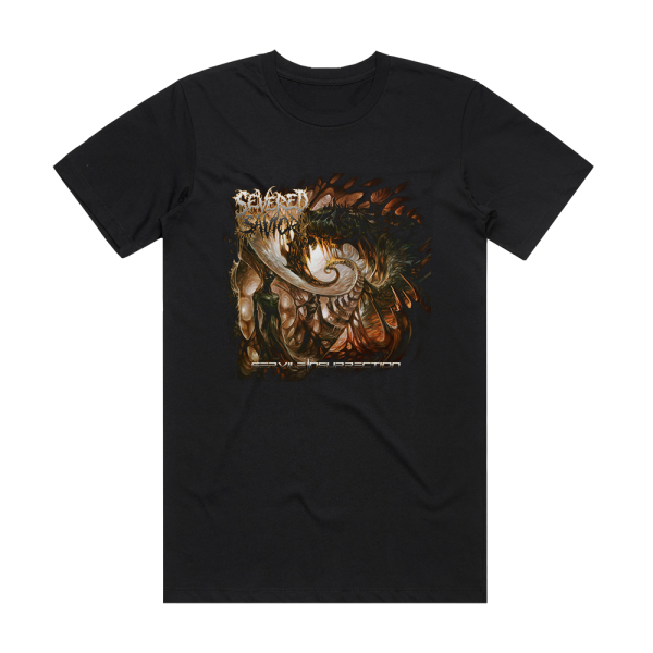 Severed Savior Servile Insurrection Album Cover T-Shirt Black