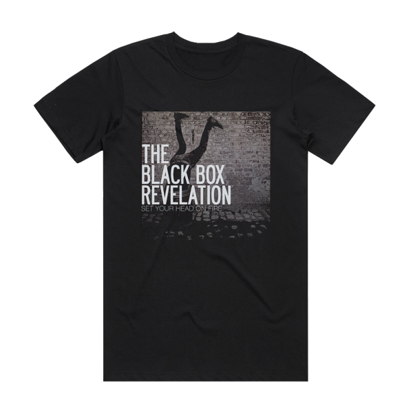 The Black Box Revelation Set Your Head On Fire Album Cover T-Shirt Black