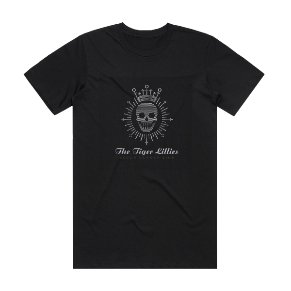 The Tiger Lillies Seven Deadly Sins Album Cover T-Shirt Black