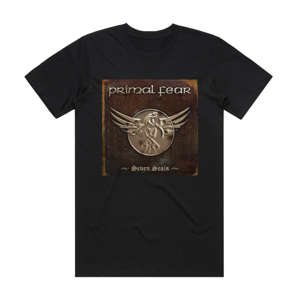 Primal Fear Seven Seals Album Cover T-Shirt Black