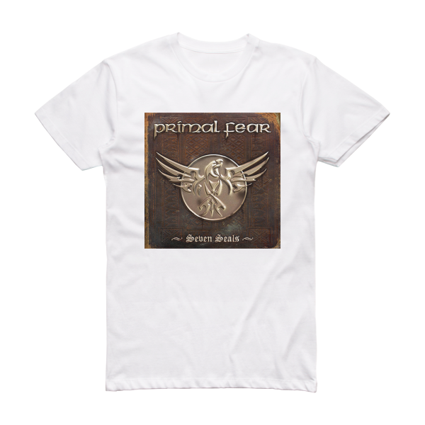 Primal Fear Seven Seals Album Cover T-Shirt White