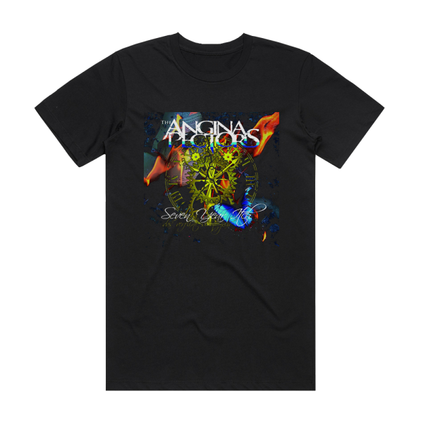 The Angina Pectoris Seven Year Itch Album Cover T-Shirt Black