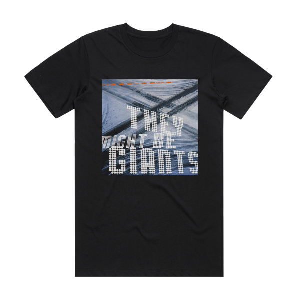 They Might Be Giants Severe Tire Damage Album Cover T-Shirt Black